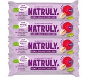Natruly - Pack 4x, Barritas Raw, Remolacha y Pistachos, BIO, 40g