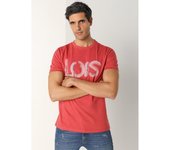 LOIS JEANS - Camiseta de manga corta grafica print y bordado