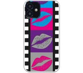Funda compatible con iPhone 12 Mini - Besos Rodaje