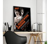 1pc A Clockwork Orange Singer Poster Self-adhesive Art Waterproof Paper Sticker Coffee House Bar Room Wall Decor