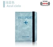 Rfid Blocking Protection Travel Passport Credit Holder Cover Case Business PU Leather Women Men Ticket Protective Accessories