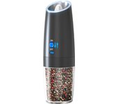 Moledor automático de pimienta de KELITONG con sensor de gravedad: Carga USB conveniente, molido fácil de sal marina y pimienta, esencial para la cocina, moledor eléctrico KYMQ-47A