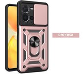 Shockproof Armor Magnetic Case for VIVO Y78 Y77 Y76S Y76 Y75 Y55 Y51 Y36 Y35 Y33S Y31 5G 4G Slide Camera Protect Cover
