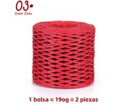 190g Raffia Yarn, Straw Paper Yarn Made in Bamboo Fiber, Handmade DIY Materials, Suitable for Making Summer Hat, Slippers, Bags, Cup Sets, Various Cute Ornaments, Hanging Ornaments, Ropes for Wrapping Gift Boxes and Bouquets, Etc. 1 Bag = 190g = 2