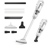 Aspirador Escoba Inalámbrico Sin Bolsa 12000Pa Con Luz Frontal LED Batería 6000mAh Autonomía 30 min Carga 4-5h