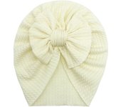Gorro de Bebe con Lasso de Doble capa de nuevo estilo de gota E invierno europeo y Americano, gorro type Jersey para Bebe, gorro Indio, gorro para niños, 18*21 cm, Negro