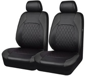 PU Leather Car Seat Covers Airbag Compatible Car Interior Accessories Front/ Rear/ Full Set Cover Cushion Universal Fit Most