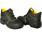 Botas Seguridad S3 Piel Negra Wolfpack  Nº 42 Vestuario Laboral,calzado Seguridad, Botas Trabajo.