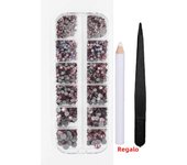 AAAA 4008-6016Pcs Hot Fix Rhinestones Set Crystal Glass Hotfix Rhinestone Applicator Iron-on Strass Rhinestone Heat-fix Tool Gun