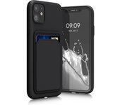 Funda compatible con Apple iPhone - Funda de TPU para teléfono con tarjetero