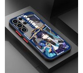Genshin Impact Alhaitham Phone Case For Samsung S23 S22 Ulrta 5G S21 FE S20 Plus S10e Soft Silicone Edge Cover Matte PC Capas