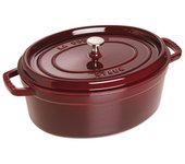 STAUB OLLA OVAL DE HIERRO FUNDIDO 40509-366-0 - 5,5 LTR GRANADINA