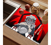 The Owl House Kitchen Tableware Dish Drying Mats Desk Drain Pad Heat Resistant Counter Top Mat Non-slip Draining Placemat