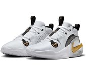 Zapatillas de Baloncesto Nike Air Zoom Crossover 2 para niños en color blanco