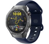 Correa de silicona para Huawei Watch GT 5 - 46mm / GT 5 - 46mm / GT 4 - 46mm / Amazfit GTR 4 / Bip 5 / Garmin Vivoactive 4, Diseño Doble Aro Ancho 22mm