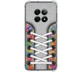 Tumundosmartphone Funda Silicona Antigolpes para Realme 12 5G / 12x 5G diseño Zapatillas 04 Dibujos