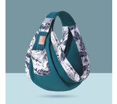 Fular portabebé para recién nacidos ,Portabebés Versátil 9 en 1 with Almohadilla Lumbar, Porta bebés Manos gratis, Fular PORTEO elástico y ergonómico, Liviano Baby Carrier para niños de entre 3 y 15 kilos,