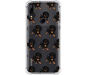 Funda Silicona Antigolpes para Huawei P Smart Z diseño Perros 10 Dibujos