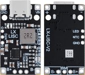BS Type-C USB 2-3S BMS 15W 8.4V 12.6V 1.5A Lithium Battery Charging Module With Balanced Support Fast Charge With Indicator