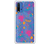 Funda compatible con Xiaomi Redmi 9T/Pocophone M3 - Carnaval Pattern 1