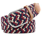 Belt Canvas 23 Patterns Size W26-w36 Stretch Adjustable Length