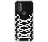 Funda Silicona Antigolpes para Motorola Moto G71 5G diseño Zapatillas 03 Dibujos