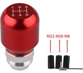 Universal Car Gear Shift Knob Gear Stick Manual Shifter Lever Retractable Adjustable Length Gear Head Aluminum Alloy Gear Head