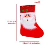 Sequin Hat Christmas Socks with Bell Candy Sock Faceless Santa Claus Sock Gift Bag Merry Christmas Decoration for Xmas Eve Party