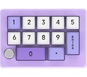 Programable totalmente caliente interruptor mecánico intercambiable 7 color RGB luz Juego Mini teclado