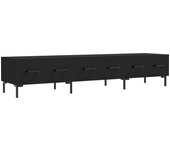 vidaXL Mueble de TV madera de ingeniería 150x36x30 cm, Mueble de Salon, Mueble TV, Mueble TV salon, Mesa de TV, Mueble tele