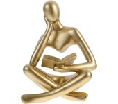 Abstract Thinker Sculpture, Meditation Yoga Statue Modern Home Decor for Living Room Dining Room Office Centerpiece