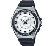 Reloj Casio para hombre MWC-100H-7AVCF deportivo análogo Tablero blanco