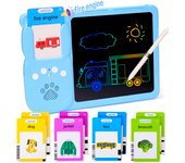 Juguetes educativos para niños y niñas: Tarjetas didácticas parlantes Montessori, aprendizaje autismo, dibujo y garabatos