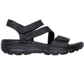 Skechers Easy Going - All Day Chic Sandalias deportivas para mujer negras en sintético 83672