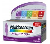 Multicentrum Mujer 50+ 90 comprimidos  Multicentrum