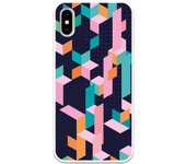 Funda compatible con iPhone X - XS - Geometric Cities