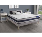 Pack colchón Actiflex ergo 120x190cm + Somier, Muelles ensacados y espuma viscoelástica, 3 zonas de confort