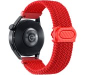 20mm/22mm braided Strap For Samsung Galaxy Watch 6 4 classic/5 pro/active 2/s3/46 Nylon loop bracelet Huawei watch GT2 3 4 Band