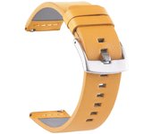 20mm 22mm Watch band Quick release Leather Strap for Samsung Galaxy Watch 3 Active2 40 44mm huawei watch gt 2 WatchBand 18 24mm