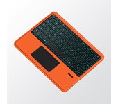 AJIUYU Wireless Touchpad Backlight Keyboard For iPad Pro 11 M4 2024 Air 11 4th 5th 6th 10th For ios Android Windows Tablet Phone