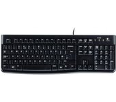 Teclado con cable Logitech K120 - USB · Cable de 150 cm · Negro