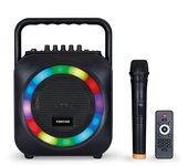 FONESTAR BOX-35LED ALTAVOZ PORTÁTIL KARAOKE BLUETOOTH USB SD LUCES LED