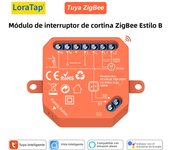 LoraTap Módulo deInterruptor Para Cortinas Inteligentes ZigBee Y Wi-Fi Control Remoto Por Voz Con Google Assistant Y Alexa