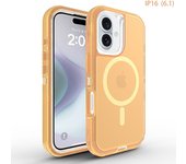 Heavy Duty Rugged Transparent Phone Case for Apple IPhone 16Pro Max 15 13 14 12 11 Otter Hard Box Magsafe Wireless Charger Cover