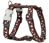 Red Dingo Arnés para Perro Red Dingo Style Sports Rosa Lunares 37-61 cm
