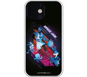 Funda original compatible con iPhone 13 Mini - Space Jam Fondo Negro