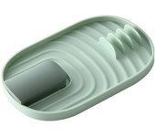 1pc Foldable Kitchen Drain Simple Practical Pot Lid Holder
