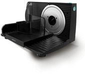 Cecotec 2186 Rock’nCut Shuriken Cortafiambres plegable de 150 W que contiene un disco de 170 mm de diámetro y un sistema de ajuste gradual con máxima precisión de grosor de 0 a 15 mm