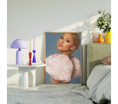 Pop Singer Ariana Grande Vintage Posters Sticky Retro Kraft Paper Sticker DIY Room Bar Cafe Kawaii Room Decor