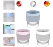 Bolas de hielo apilables de fusión lenta, aptas para alimentos, para hacer tú mismo, para cócteles de whisky (9 unidades)